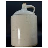 Antique 5-Gallon Red Wing Union Stoneware Shoulder Jug w/ Large Red Wing & Cobalt Blue Stamp, c. 1915-1930