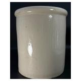 Antique Red Wing 6 Gallon Stoneware Crock with Cobalt Birch Leaf Design, Union Stoneware Co.