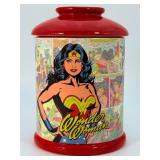 RARE DC COMICS Wonder Woman Spoontiques Ceramic Cookie Jar 9.25" NIB | Collectors Item