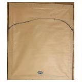 FR - Framed Vintage Crushed Stone Mosaic Art Clown Portrait