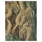 FR - Fred Blumenthal Original Framed Abstract Floral Artwork