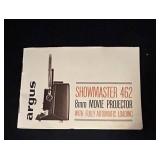 FR - Vintage Argus Showmaster 462 8mm Movie Projector with Manual