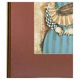 FR - "Child with Bird" Framed Art Print by Graciela Rodo Boulanger