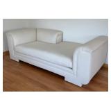 LR - Post Modern Wide Double Bench Daybed Chaise Lounge