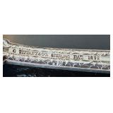 Vintage Tiffany & Co. Persian Pattern Sterling Spoons - Monogrammed (Lot of 4)