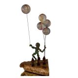 Vintage Bijan Jester Balloon Sculpture