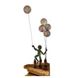Vintage Bijan Jester Balloon Sculpture