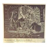 LR - Picasso at Pace/Columbus Poster - Vintage 1972 Exhibition Print