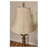LL - Vintage Brass Floor Lamp by National Lighting and Equipment Co.