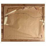 LL - Fred Blumenthal Abstract Oil Painting Fluid Art Framed Wall Art