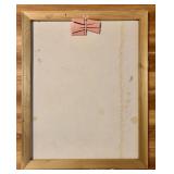 LL - Fred Blumenthal Abstract Canvas Art, October 1987