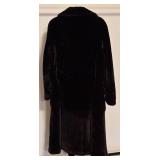 LL - Borgazia Faux Fur Double-Breasted Coat by Dubrowsky & Joseph, 48 Inch Waist