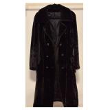 LL - Borgazia Faux Fur Double-Breasted Coat by Dubrowsky & Joseph, 48 Inch Waist
