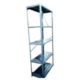 LL - Metal Five Shelf Storage Rack 73x30.5x15 Inches
