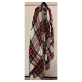 LL - Bellissima Accessories Plaid Shawl, One Size
