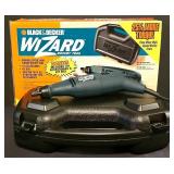 LL-FR - Black & Decker Wizard RT550M Rotary Tool Kit with Accessories and Case