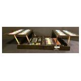 LL-FR - Art101 Wooden Art Set in Case with Acrylic Paints, Pastels, Colored Pencils, and Accessories