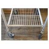 LL-FR - Rolling Laundry Cart with Locking Wheels and Hangers