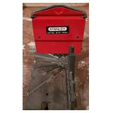 LL-S - Wood Workbench with Assorted Hand Tools and Accessories