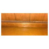 LL-S - Vintage Wooden Dresser with Hutch and 6 Drawers