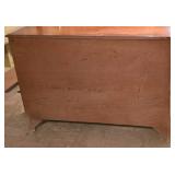 LL-S - Vintage Maple Buffet Cabinet with 4 Drawers and 2 Cabinets