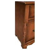 LL-S - Vintage Maple Buffet Cabinet with 4 Drawers and 2 Cabinets