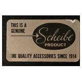 LL-S - Set of 4 Scheibe Black Folding TV Trays with Stand