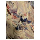 LL-FR - Fred Blumenthal Signed Original Abstract Artwork Top of the World