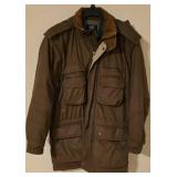 LL-FR - Aberdeen Brown Outdoor Jacket Size MT/ML with Hood
