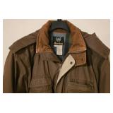 LL-FR - Aberdeen Brown Outdoor Jacket Size MT/ML with Hood