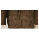 LL-FR - Aberdeen Brown Outdoor Jacket Size MT/ML with Hood