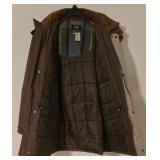 LL-FR - Aberdeen Brown Outdoor Jacket Size MT/ML with Hood