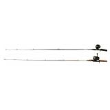 LL-FR - Set of 2 Johnson Century Spincast Fishing Rods with 100B and 225 Reels