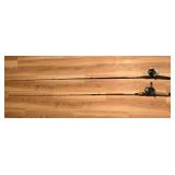 LL-FR - Set of 2 Johnson Century Spincast Fishing Rods with 100B and 225 Reels