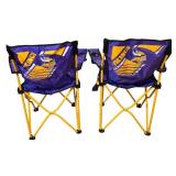 LL-FR - Pair of Minnesota Vikings Folding Camp Chairs with Carry Bags