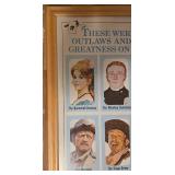 LL-FR - Framed Stagecoach Movie Poster