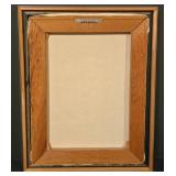 LL-FR - Framed Mid Century Parisian Street Scene Painting