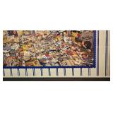 LL-FR - "Remember When..." Framed Collage Brooklyn Dodgers Memorabilia Poster