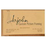 LL-FR - Framed Rabbi Print by Jack Levine