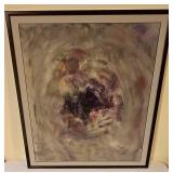 LL-FR - Abstract Framed Painting by Fred Blumendahl