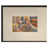 LL-FR - Set of 4 David PH Wong Matted Art Prints and 2 Art Photos