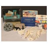 LL-FR - 8mm Film Splicer Lot with Expo 67 Movie, Reels, Splice Tapes, and Accessories
