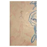 LL-FR - Pair of 1985 Fred Blumenthal Abstract Mixed Media Paintings