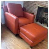 LR - Delmonico Livorno Clay Chair with Ottoman