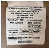 LR - Delmonico Livorno Clay Chair with Ottoman