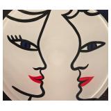 LR - Kosta Boda Open Minds Art Glass Bowl by Ulrica Hydman Vallien