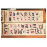 O - Vintage Mah-Jongg Game Set