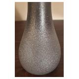 BR2 - Akcam Handmade Silver Glitter Vase