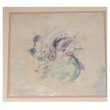 BR2 - Fred Blumenthal Original Abstract Framed Painting