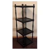 MB - Vintage 4-Tier Wooden Display Shelf